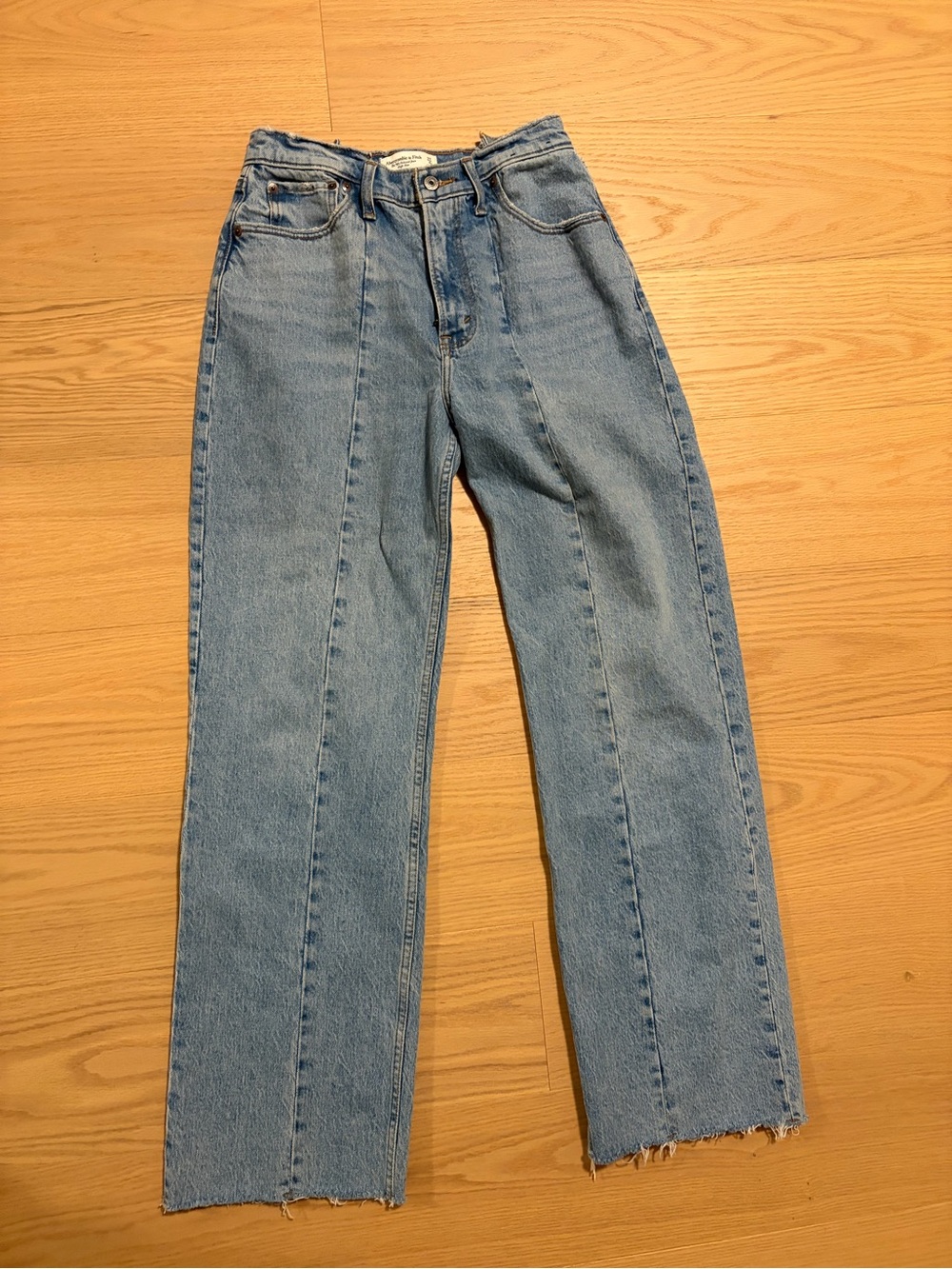 Abercrombie high waist curve love jeans